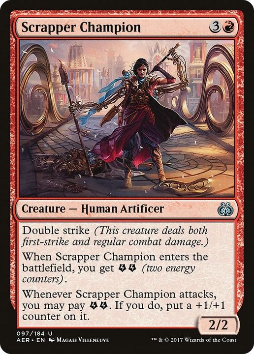 Scrapper Champion in the group Magic the Gathering / Sets / Aether Revolt at Proxyprinters.com (6595)