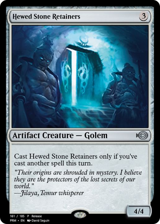 Hewed Stone Retainers in the group Magic the Gathering / Types / Colors / Colorless at Proxyprinters.com (65954)