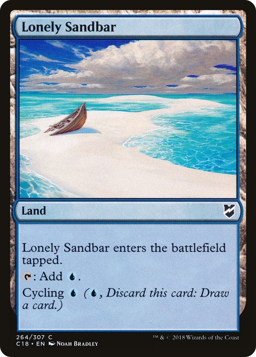 Lonely Sandbar in the group Magic the Gathering / Types / Colors / Colorless at Proxyprinters.com (65970)