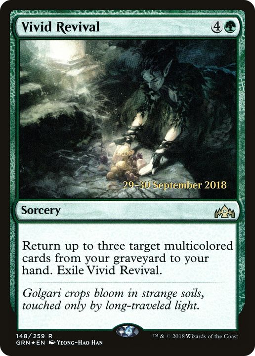 Vivid Revival in the group Magic the Gathering / Types / Colors / Green at Proxyprinters.com (65974)