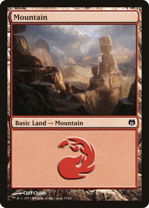 Mountain in the group Magic the Gathering / Types / Land / Mountain at Proxyprinters.com (65980)