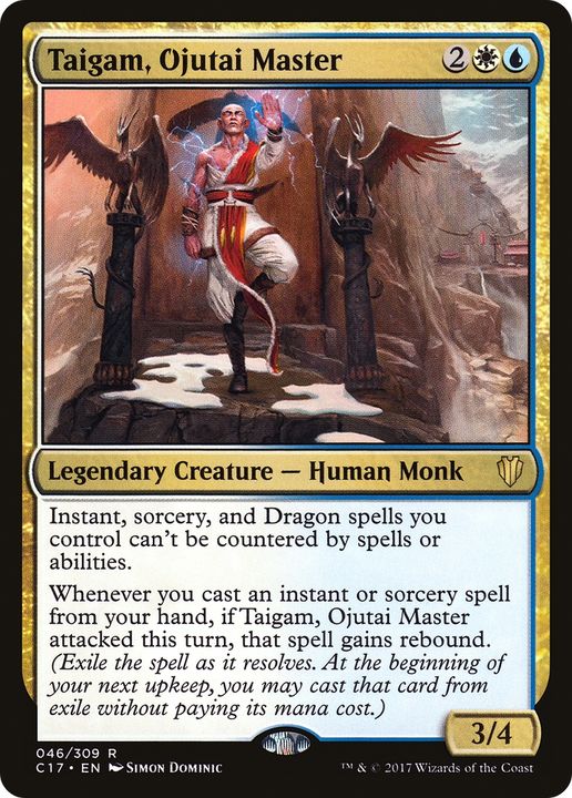 Taigam, Ojutai Master in the group Magic the Gathering / Types / Colors / Multicolors / U, W at Proxyprinters.com (65982)