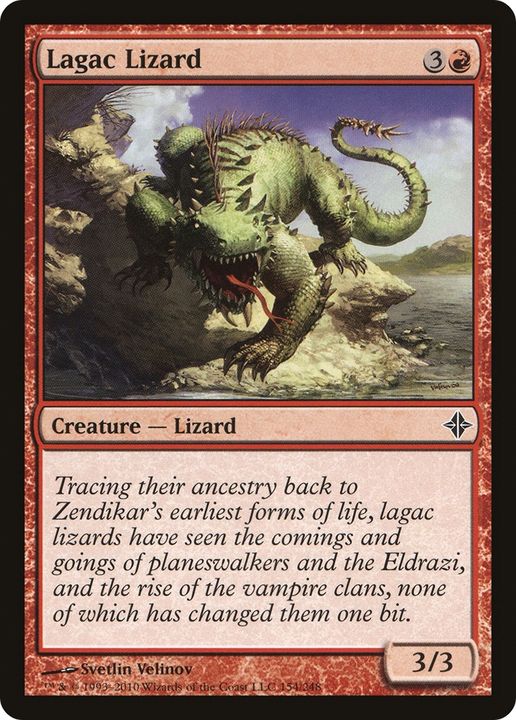 Lagac Lizard in the group Magic the Gathering / Sets / Rivals of Ixalan at Proxyprinters.com (65985)