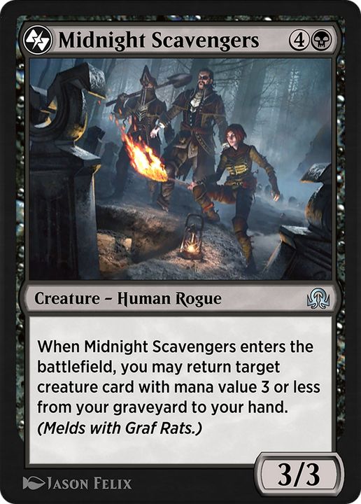 Midnight Scavengers in the group Magic the Gathering / Types / Creatures / Human at Proxyprinters.com (65992)