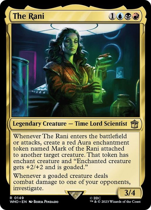 The Rani in the group Magic the Gathering / Sets / Doctor Who at Proxyprinters.com (660)