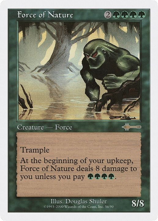 Force of Nature in the group Magic the Gathering / Types / Colors / Green at Proxyprinters.com (66037)