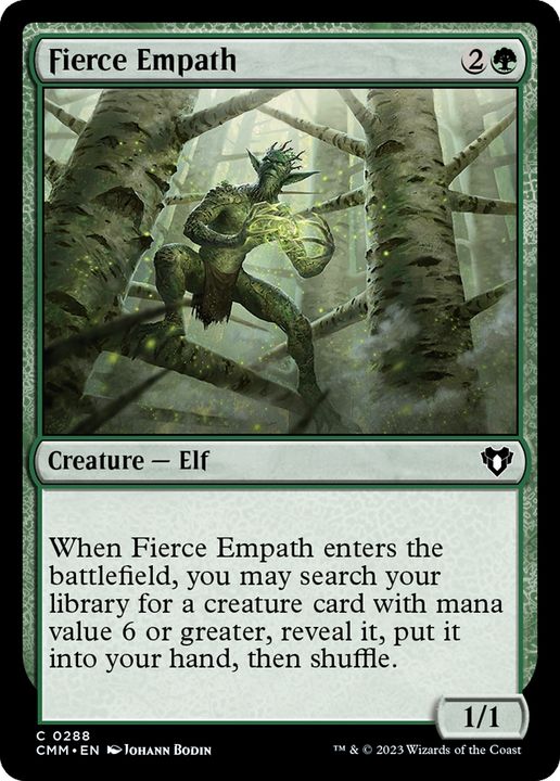 Fierce Empath in the group Magic the Gathering / Types / Creatures / Elf at Proxyprinters.com (66043)