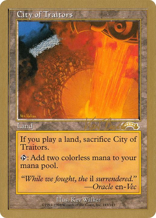 City of Traitors in the group Singles at Proxyprinters.com (66049)