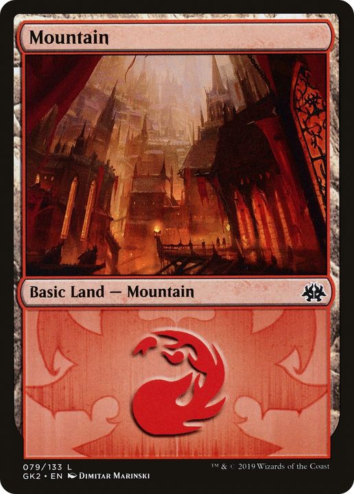 Mountain in the group Magic the Gathering / Sets / Ravnica Allegiance at Proxyprinters.com (66052)