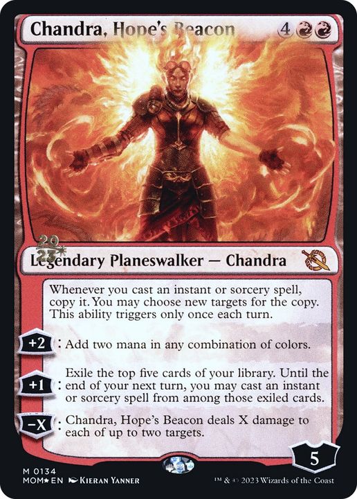 Chandra, Hope's Beacon in the group Magic the Gathering / Types / Colors / Red at Proxyprinters.com (66056)