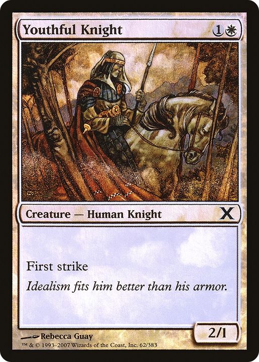 Youthful Knight in the group Magic the Gathering / Types / Creatures / Human at Proxyprinters.com (66058)