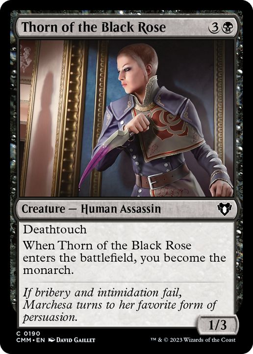 Thorn of the Black Rose in the group Magic the Gathering / Sets / Commander Masters at Proxyprinters.com (66059)