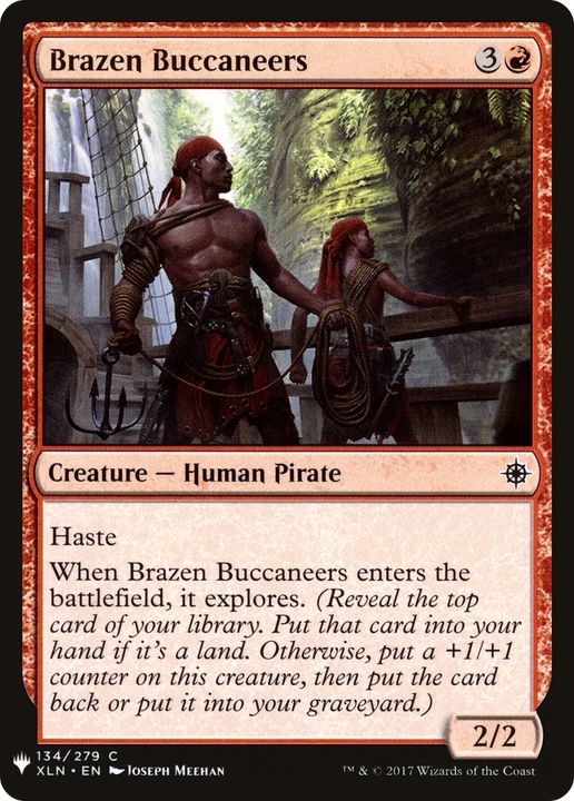 Brazen Buccaneers in the group Magic the Gathering / Sets / The List at Proxyprinters.com (66083)