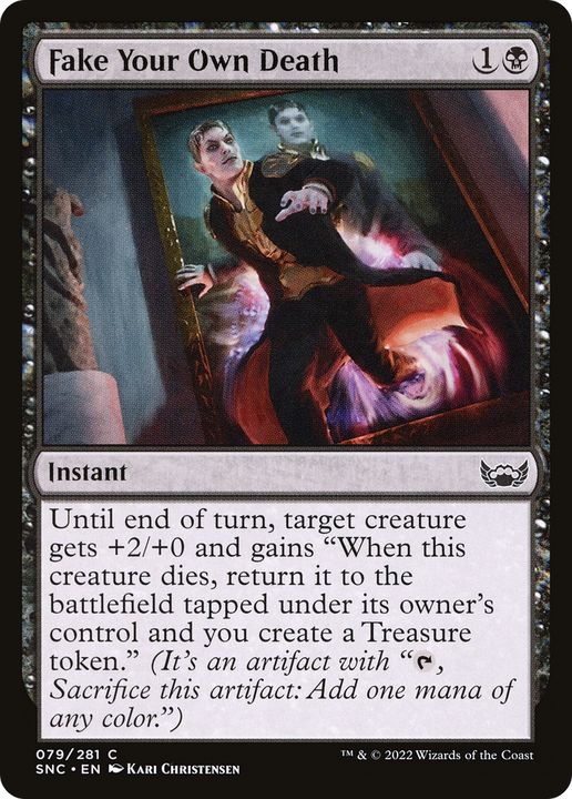 Fake Your Own Death in the group Magic the Gathering / Types / Colors / Black at Proxyprinters.com (66123)