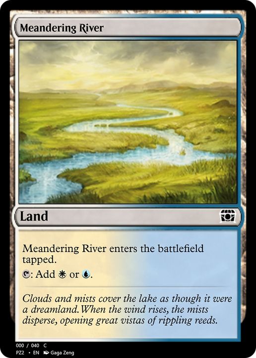 Meandering River in the group Magic the Gathering / Types / Colors / Colorless at Proxyprinters.com (66150)