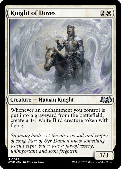 Knight of Doves in the group Magic the Gathering / Types / Creatures / Human at Proxyprinters.com (66151)