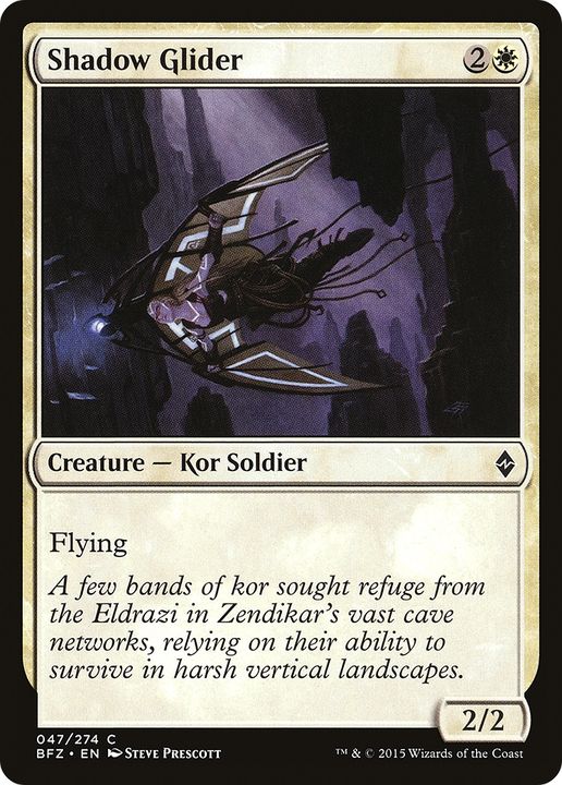 Shadow Glider in the group Magic the Gathering / Sets / Battle for Zendikar Tokens at Proxyprinters.com (66174)