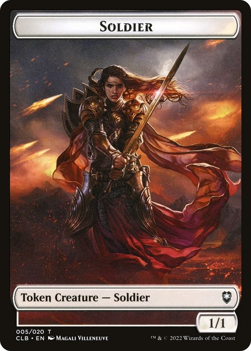 Soldier in the group Magic the Gathering / Types / Colors / White at Proxyprinters.com (66175)