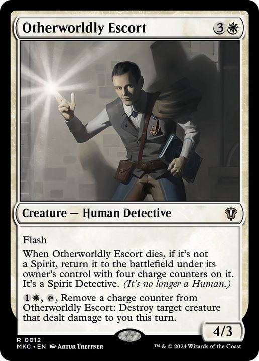 Otherworldly Escort in the group Magic the Gathering / Types / Creatures / Human at Proxyprinters.com (66190)