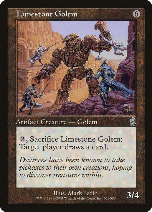 Limestone Golem in the group Magic the Gathering / Types / Colors / Colorless at Proxyprinters.com (66229)