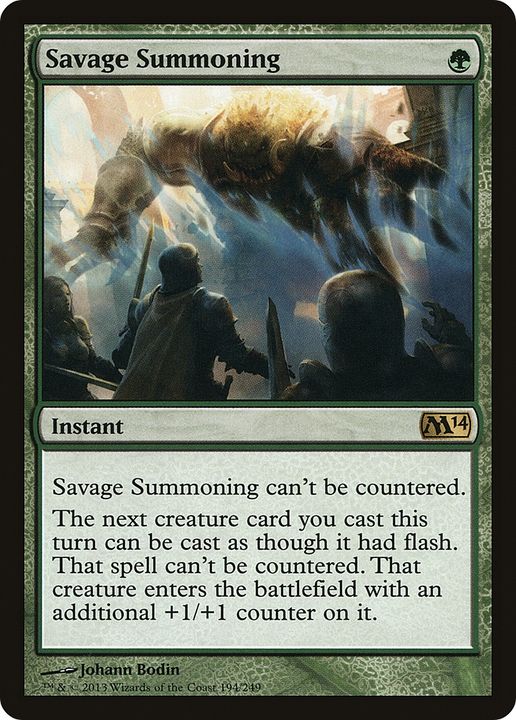 Savage Summoning in the group Singles at Proxyprinters.com (66252)