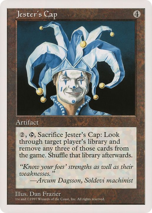 Jester's Cap in the group Magic the Gathering / Types / Artifacts / Artifact at Proxyprinters.com (66292)