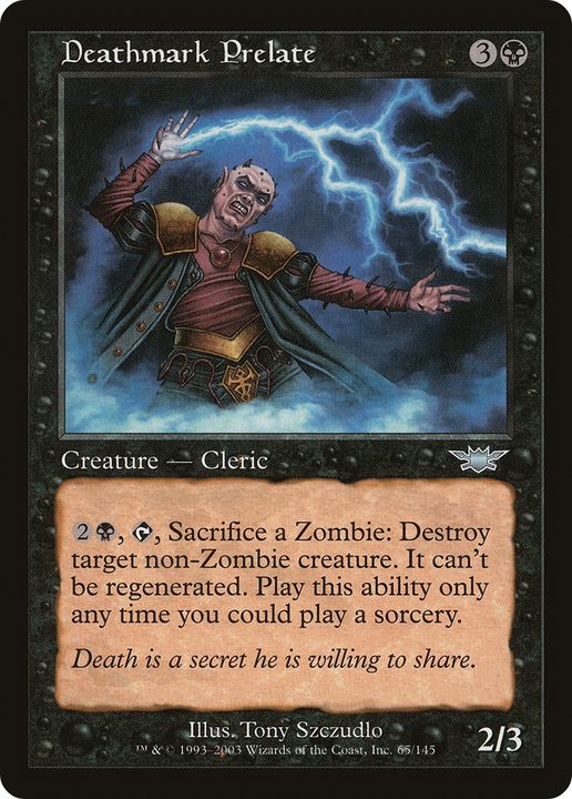 Deathmark Prelate in the group Magic the Gathering / Types / Creatures / Human at Proxyprinters.com (66294)