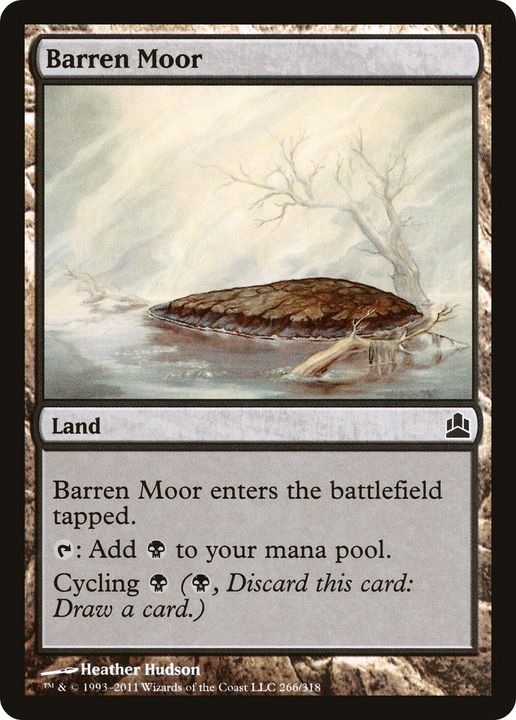 Barren Moor in the group Magic the Gathering / Types / Colors / Colorless at Proxyprinters.com (66298)