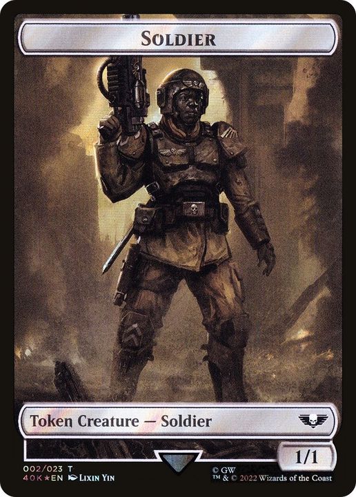 Soldier in the group Magic the Gathering / Types / Colors / White at Proxyprinters.com (663)