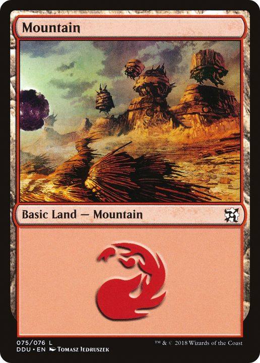 Mountain in the group Magic the Gathering / Sets / Duel Decks: Elves vs. Inventors at Proxyprinters.com (66302)