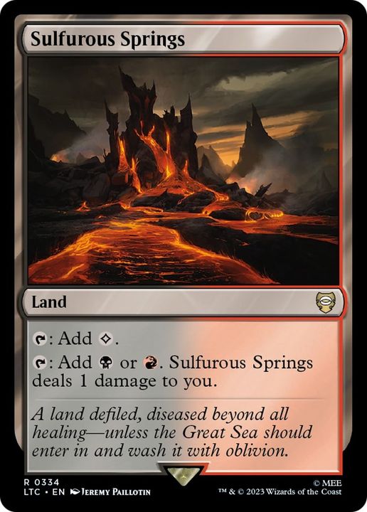 Sulfurous Springs in the group Magic the Gathering / Types / Colors / Colorless at Proxyprinters.com (6633)