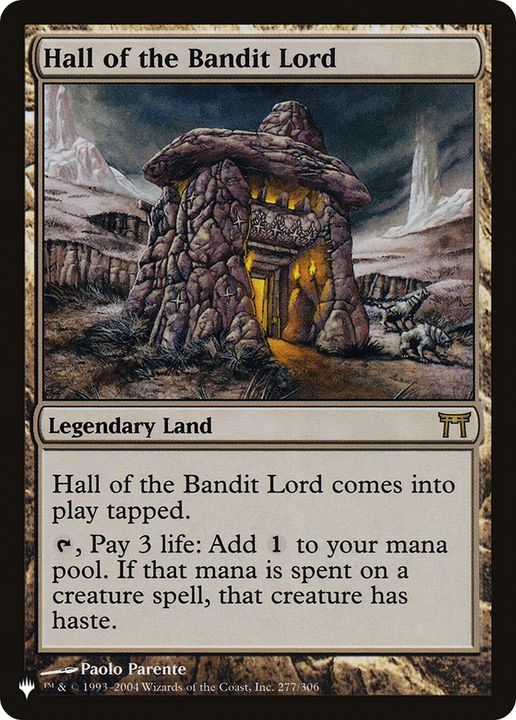 Hall of the Bandit Lord in the group Magic the Gathering / Types / Colors / Colorless at Proxyprinters.com (66345)