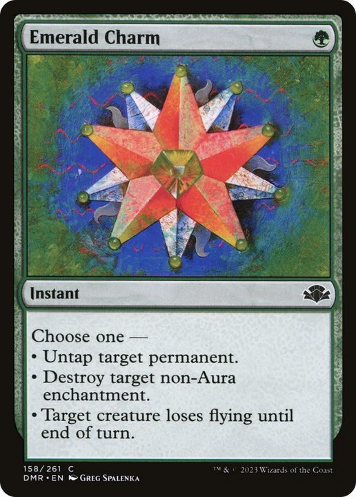 Emerald Charm in the group Magic the Gathering / Types / Colors / Green at Proxyprinters.com (66350)