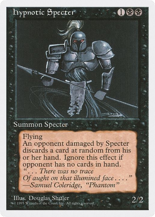 Hypnotic Specter in the group Magic the Gathering / Types / Colors / Black at Proxyprinters.com (66367)