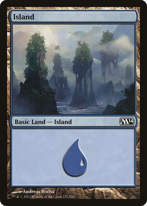 Island in the group Magic the Gathering / Sets / Magic 2015 at Proxyprinters.com (66383)