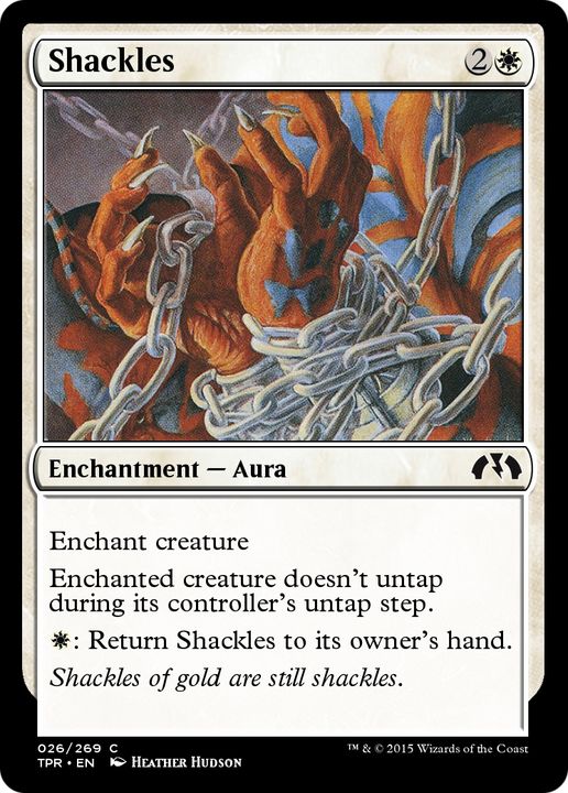 Shackles in the group Magic the Gathering / Types / Colors / White at Proxyprinters.com (66394)