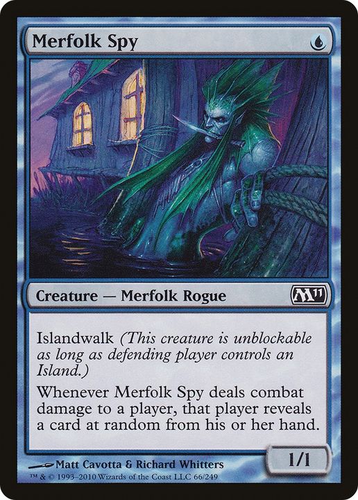 Merfolk Spy in the group Magic the Gathering / Sets / Magic 2012 at Proxyprinters.com (66403)