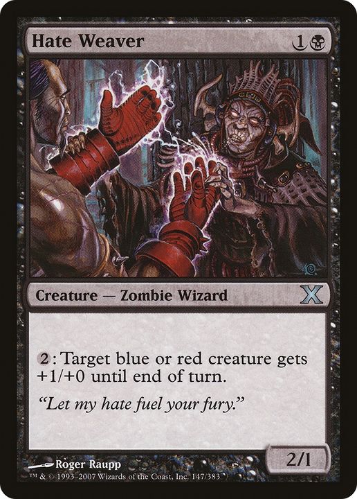 Hate Weaver in the group Magic the Gathering / Types / Creatures / Wizard at Proxyprinters.com (66408)