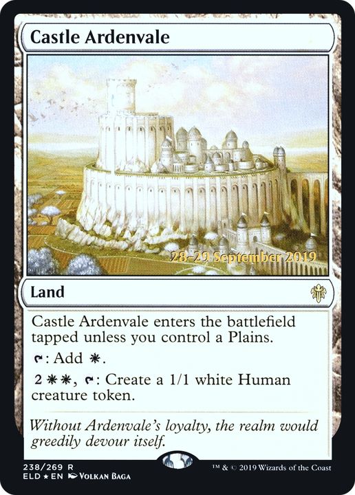 Castle Ardenvale in the group Magic the Gathering / Sets / Throne of Eldraine Promos at Proxyprinters.com (66437)