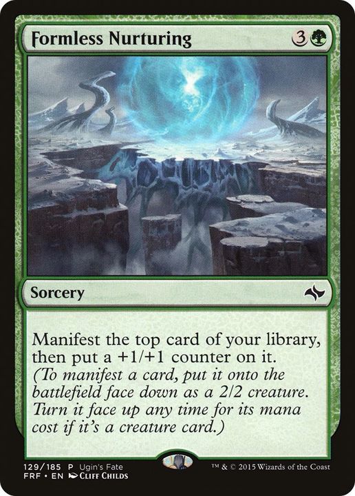 Formless Nurturing in the group Magic the Gathering / Types / Colors / Green at Proxyprinters.com (6644)