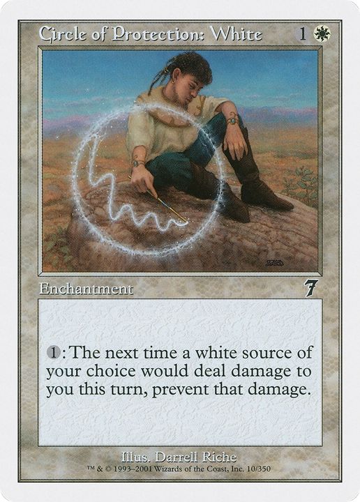 Circle of Protection: White in the group Singles at Proxyprinters.com (66444)