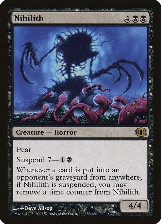 Nihilith in the group Magic the Gathering / Types / Colors / Black at Proxyprinters.com (6645)