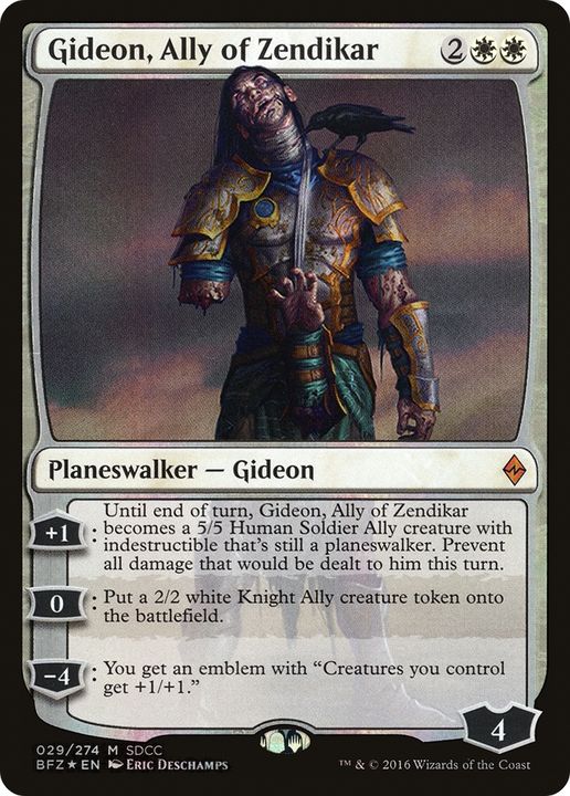 Gideon, Ally of Zendikar in the group Advanced search at Proxyprinters.com (66461)