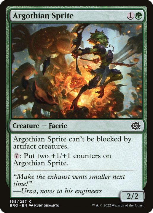 Argothian Sprite in the group Magic the Gathering / Types / Colors / Green at Proxyprinters.com (66469)