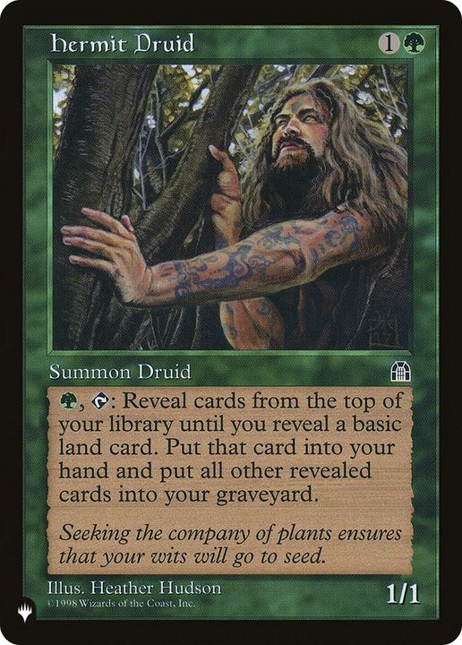 Hermit Druid in the group Magic the Gathering / Types / Creatures / Human at Proxyprinters.com (66481)