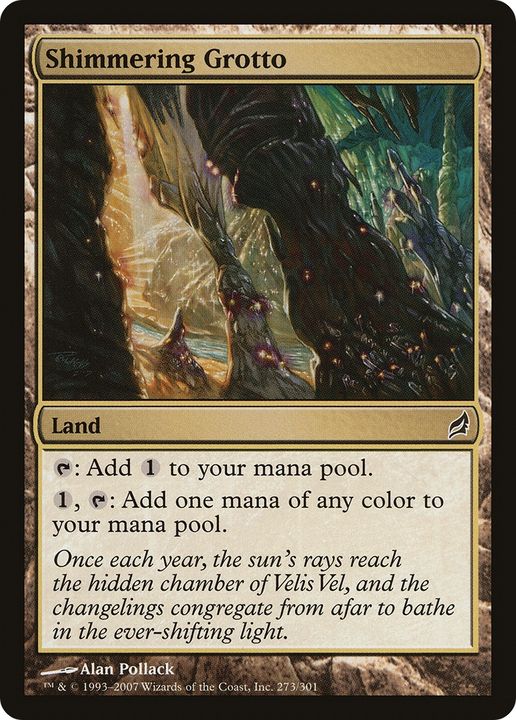 Shimmering Grotto in the group Magic the Gathering / Sets / Lorwyn at Proxyprinters.com (66484)