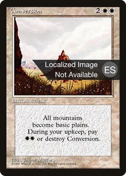 Conversion in the group Magic the Gathering / Types / Enchantment / Enchantment at Proxyprinters.com (66485)