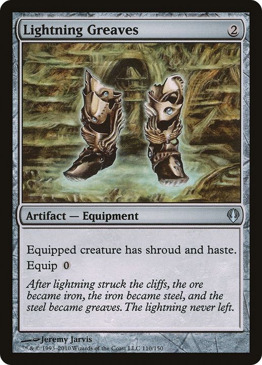 Lightning Greaves in the group Magic the Gathering / Types / Artifacts / Artifact at Proxyprinters.com (66487)