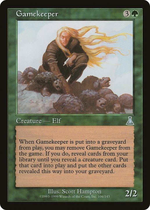 Gamekeeper in the group Magic the Gathering / Types / Creatures / Elf at Proxyprinters.com (66526)