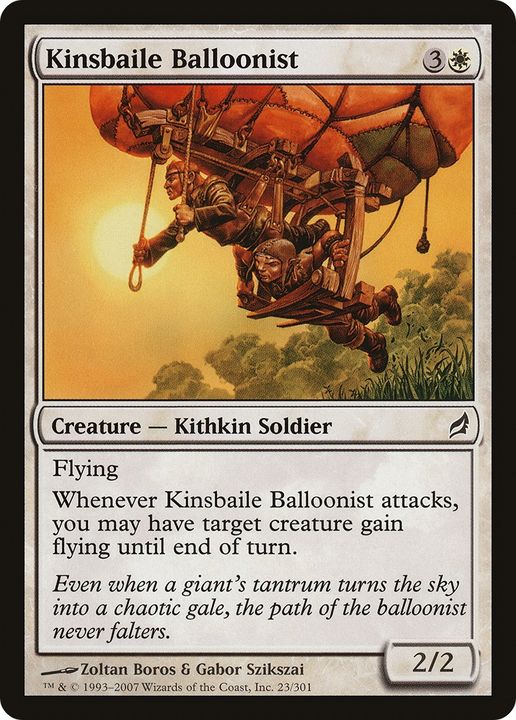 Kinsbaile Balloonist in the group Magic the Gathering / Types / Colors / White at Proxyprinters.com (66532)